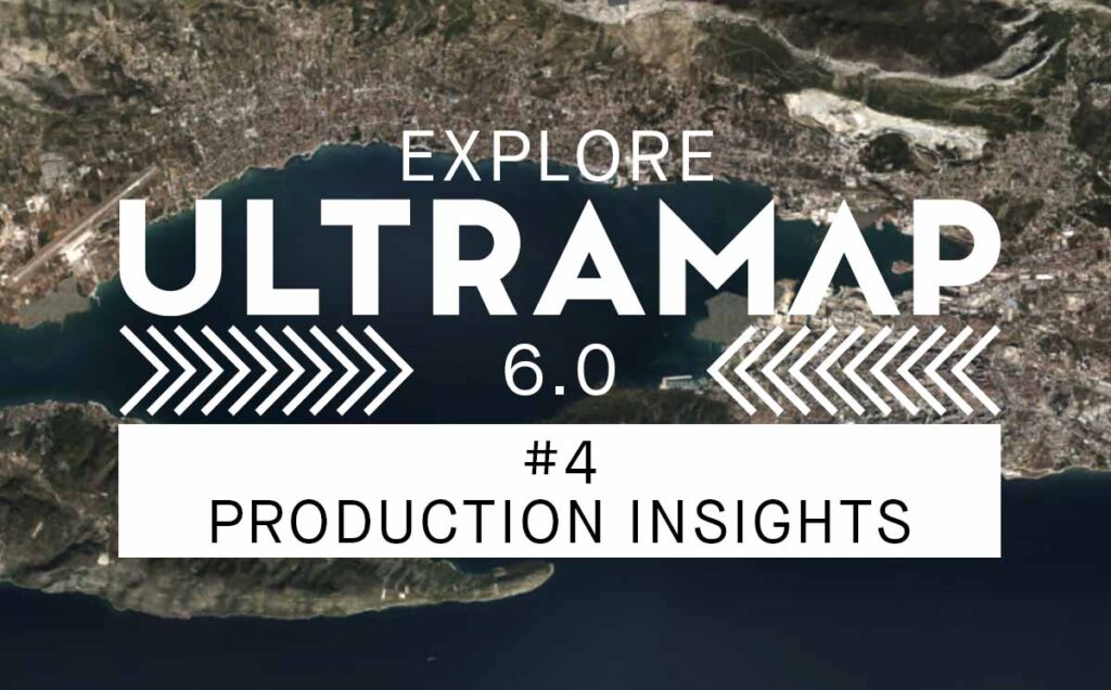 UltraMap 6.0 Production insights