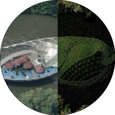 Vexcel and RIEGL - hybrid aerial mapping system